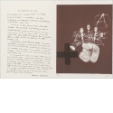 Ohne Titel [Antoni Tàpies, Alexander Mitscherlich], Blatt aus "Erker-Treffen 2"