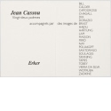 Titelblatt aus "Jean Cassou, Vingt-deux poèmes"
