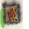 Ohne Titel [Gesicht], Blatt aus "Dorazio, Miró [...] Die Sammlung Erna und Curt Burgauer"