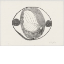 Ohne Titel [Komposition in Oval], Blatt 1 der Folge "Museum Baviera"