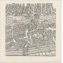 Ohne Titel [Rathausbrücke / Rennweg], Blatt 5 aus "Planvedute der Stadt Zürich"