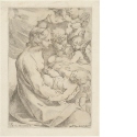 Maria mit Kind und Engeln