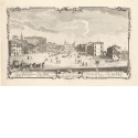 Ansicht von Vicenza mit dem Palazzo Chieregati, Blatt der Folge "Veduten von Vicenza"