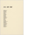 Künstlerliste der Folge "M/2, 1987-1989"