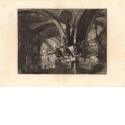 Pfeiler mit der Lampe, Blatt 15 der Folge "Carceri d'invenzione"
