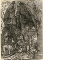 Heiliger Hieronymus in der Höhle