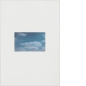 Ohne Titel [Ufo am blaugrünen Wolkenhimmel], Blatt aus "99 Ufos"