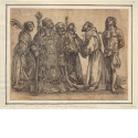 Sechs Heilige (Sebastian, Franziskus, Antonius von Padua, Petrus, Nikolaus und Katharina)