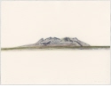 Ohne Titel [Landschaft / Berge], Blatt aus "HILLS & TREES"