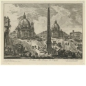 Veduta della Piazza del Popolo