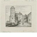 Eingang zum Schloss, Blatt der Folge "Ansichten aus der Umgebung von Nürnberg"