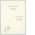 Titelblatt zu "Harald Naegeli: Raumbewegungen / Zwölf Radierungen 1991"