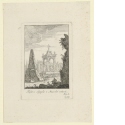 Obelisk und Mausoleum, Blatt 4 der Folge "Aliquot ædificio ad græcor romanorumque morem estructorum schemata"
