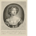 Porträt von Hortense Manzini, Herzogin von Mazarin
