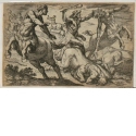 Herkules kämpft mit den Kentauren