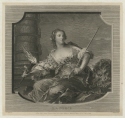 Porträt von Marie-Anne de Mailly, Herzogin von Chaterauoux, als Personifikation der Kraft