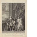 Porträt von König Karl I. von England mit Familie