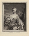 Porträt von Madame de Pompadour [Jeanne Antoinette Poisson de Pompadour] als Flora