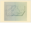 Umschlagschema - FE + KV 1971, Blatt 23 aus Mappenwerk "Faltungen"