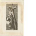 Guter Schächer, Blatt 3 der Folge "Aktstudien nach Figuren von Michelangelos Jüngstem Gericht"