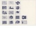 Übersichtsblatt II [mit Abbildungen Nr. 26-42], Blatt aus Mappenwerk "Faltungen"
