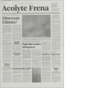 Acolyte Frena, Zeitungsbogen aus Mappenwerk "Table with Notional Newspapers"